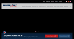 Desktop Screenshot of centerpoint-charters.de